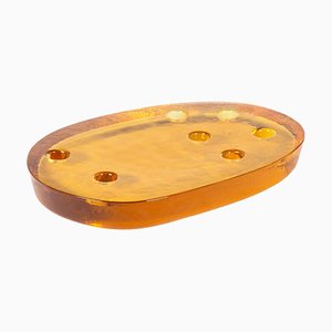 Atoll Big Amber Candleholder from Pulpo