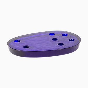 Atoll Big Blue Candleholder from Pulpo