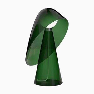 Lámpara de mesa Mademoiselle en verde transparente de Mason Editions