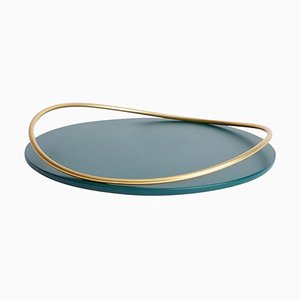 Petrol Green Touché a Tray by Mason Editions