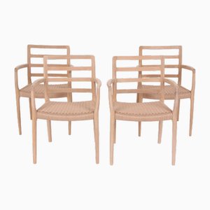 Model 68 Chairs by Niels Otto Møller for J.L. Møllers, 1950s, Set of 4