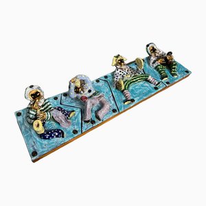 Vintage Ceramic Wall Hanger, 1950