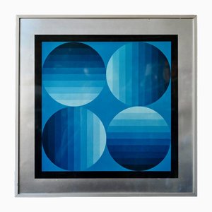 Victor Vasarely, Hold-K, años 70, Serigrafía