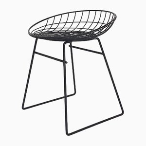 Tabouret KM05 en Métal par Cees Braakman pour Pastoe, Pays-Bas, 1950s