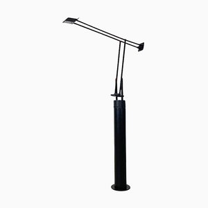 Lámpara de mesa Tizio italiana moderna de metal negro atribuida a Richard Sapper para Artemide, 1979