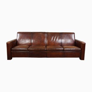 Large 4-Seater Sofa in Sheep Leather