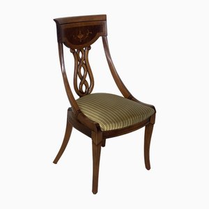 Chaise d'Appoint Biedermeier Vintage