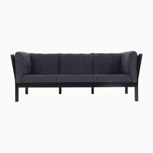 Schwarz lackiertes Modell AH303 Sofa von Andreas Hansen für Brødere Andersen, 2000er