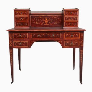 Bureau 19ème Siècle en Acajou Marqueté, 1890s