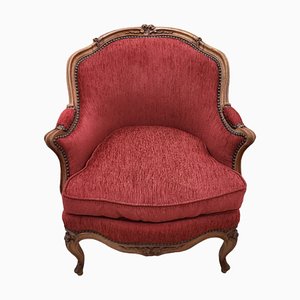 Louis XV Armchair with Turned Legs