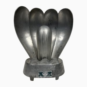 Italienische Antea Muschellampe im Art Deco Stil