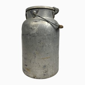 Milk Bin in Aluminum, 1950s