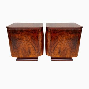 Tables de Chevet par Jindřich Halabala pour Up Závody, 1960s, Set de 2