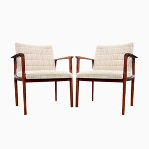 Set of Danish Mid-Century Modern Armchairs