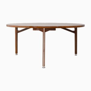 Large Mid-Century Tripod Dining Table, 1960s