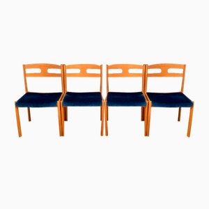Dining Chairs from Asko, Finland, 1960s, Set of 4