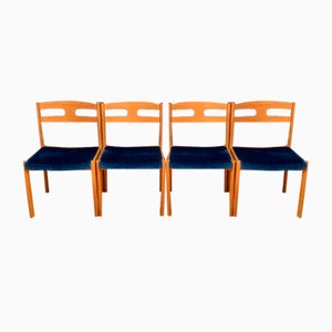 Esszimmerstühle von Asko, Finnland, 1960er, 4er Set