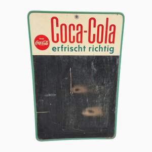Cartel publicitario de Coca-Cola, años 50