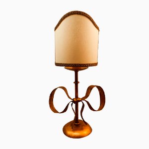 Vintage Table Lamp in Wrought Iron