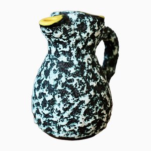 Vintage French Ceramic Pitcher, 1960