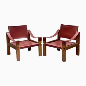 S10 Armchairs by Pierre Chapo, 1970s, Set of 2