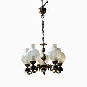 Lampadario Napoleone III a 5 luci