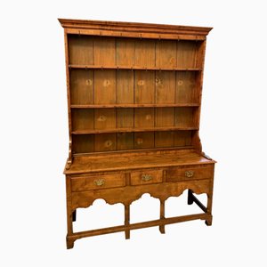 American George III Maple Dresser with Shelves, 1740s