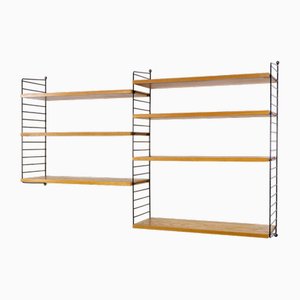 Ash Shelving System by Kajsa and Nisse Strinning for String, 1950s