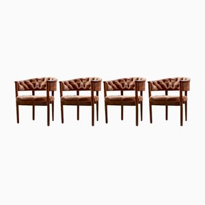 Poltrone Mid-Century di Robert Haussmann per de Sede, anni '70, set di 4