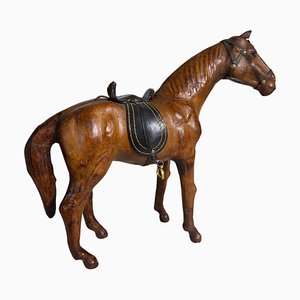 Maquette Cheval en Cuir