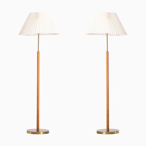 Floor Lamps attributed to Josef Frank for Svenskt Tenn, Sweden, 1980s, Set of 2