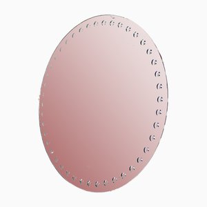 Large Optical Mirror in the style of Fornasetti, 1950s