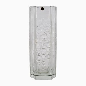Glass Vase in Crystal Imitation Riihimaen Glass Edition, Finland, 1968