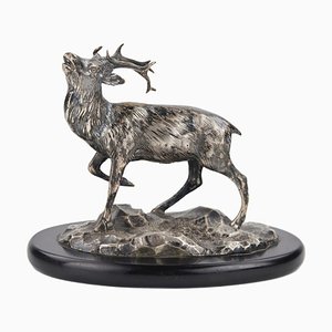 20th Century Silver Deer by Grachev Brothers