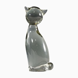 Stylized Cat attributed to Livio Seguso, 1970s