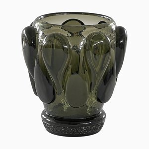 Vase Art en Verre par Felix Průša, Ex-Tchécoslovaquie, 1960s