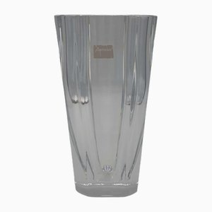 Crystal Vase from Baccarat, France, 1980s