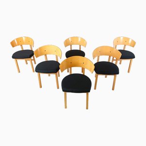 Vintage Ikea Dining Chairs by Niels Gammelgaard, 1990s, Set of 6