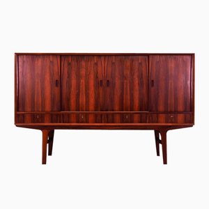 Danish Rosewood Highboard, 1970s