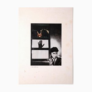 Sergio Barletta, The Hand, Photo Applied on Cardboard, 1965