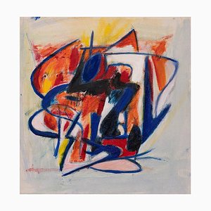 Giorgio Lo Fermo, Abstrakte Komposition, Ölgemälde, 2019