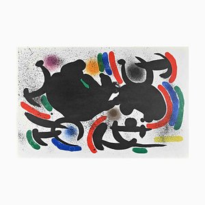 Joan Miró, Lithographe I, Planche VII, Lithographie, 1972