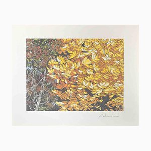 Rolandi (Maurizio Coccia), Landschaften des Herbstes, Siebdruck, 1980er
