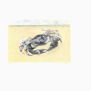 Renzo Vespignani, Crab, Lithograph, 1979