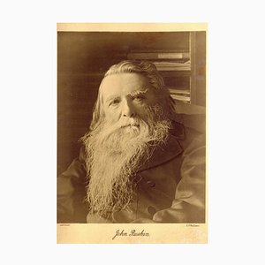 Charles Philip McCarthy, Portrait of John Ruskin, Photograph, 1890s