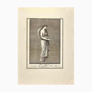 Giovanni Morghen, Artemis Goddess, Etching, 18th Century