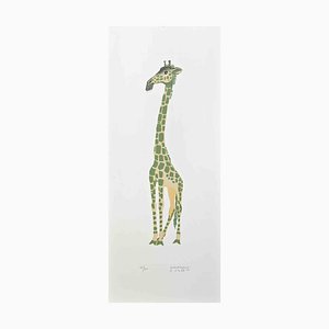 Alberto Mastroianni, Giraffe, Lithograph, 1970s