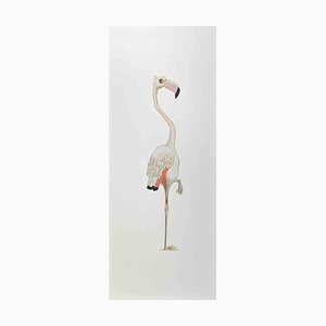 Alberto Mastroianni, Flamingo, 1970, Litografia