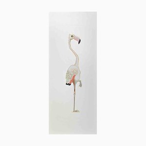Alberto Mastroianni, Flamingo, 1970er, Lithographie