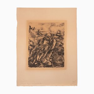 Luc-Albert Moreau, Soldati, inizio XX secolo, Litografia